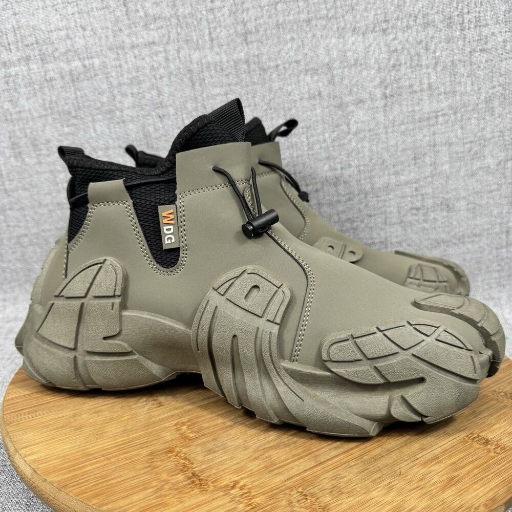 Fashion Loafers Driving Cycling Shoes Side Zip Work Sports Boots EU 45 Size 11.5